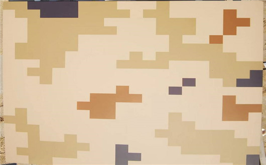 嘉峪关荒漠迷彩漆喷涂